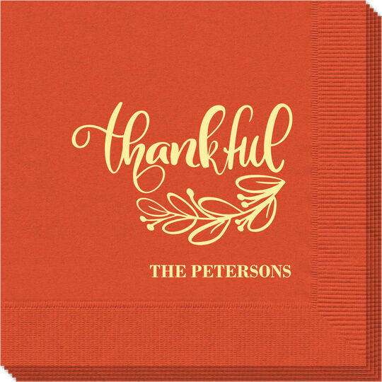 Thankful Napkins